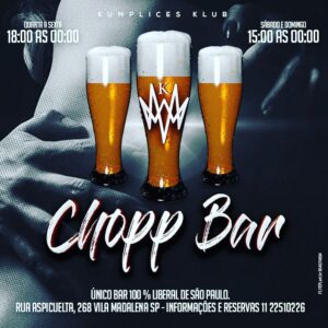 Read more about the article KUMPLICES KLUB CHOPP BAR